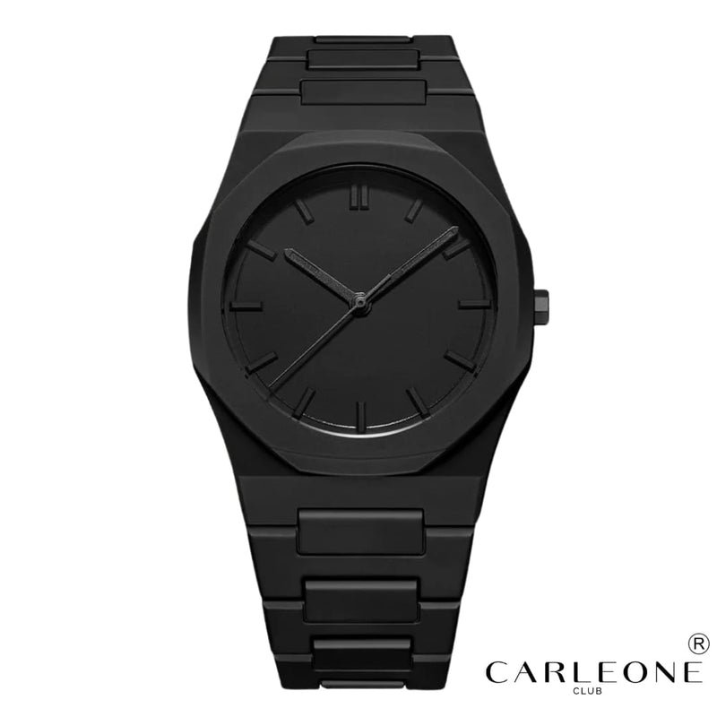 Relógio Carleone Árabe Noir - 1 ano de Garantia - Edição limitada
