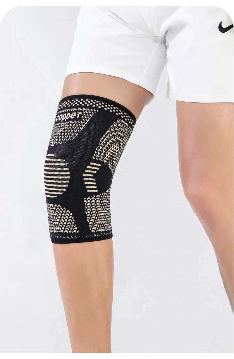 1PC Copper Knee Brace for Arthritis Pain Support-Copper Knee Sleeve for knee pain Compression sleeve for Sports,Knee Pain Relief