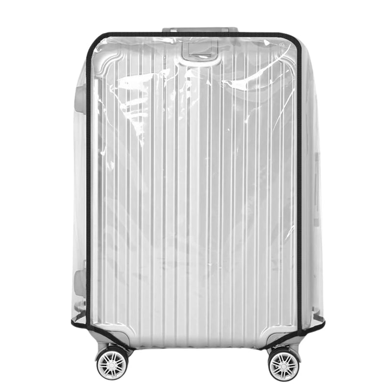 18-30inch Clear Suitcase Cover Protector PVC Suitcase Cover Protectors Scratch-resistant Trolley Case Cover for Wheeled Suitcase