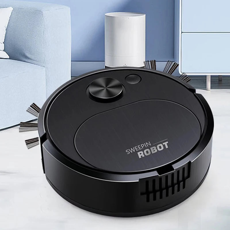 3 In 1 Automatic Electric Floor Vacuum Cleaner 1500pa USB Rechargeable Wireless Dragging Clean Sweeper For Home Office