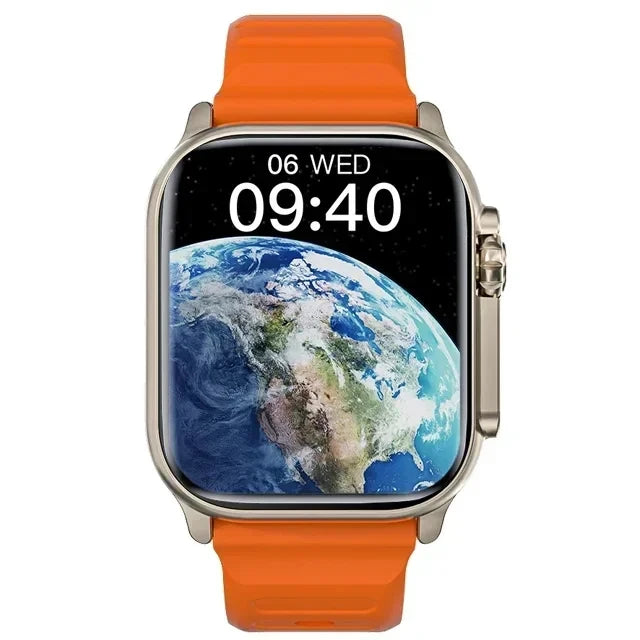 Wholesale T800 Ultra Smart Watch Men 49mm Series 8 AMOLED Screen NFC Compass Waterproof  Watch IWO Ultra 9 Smartwatch