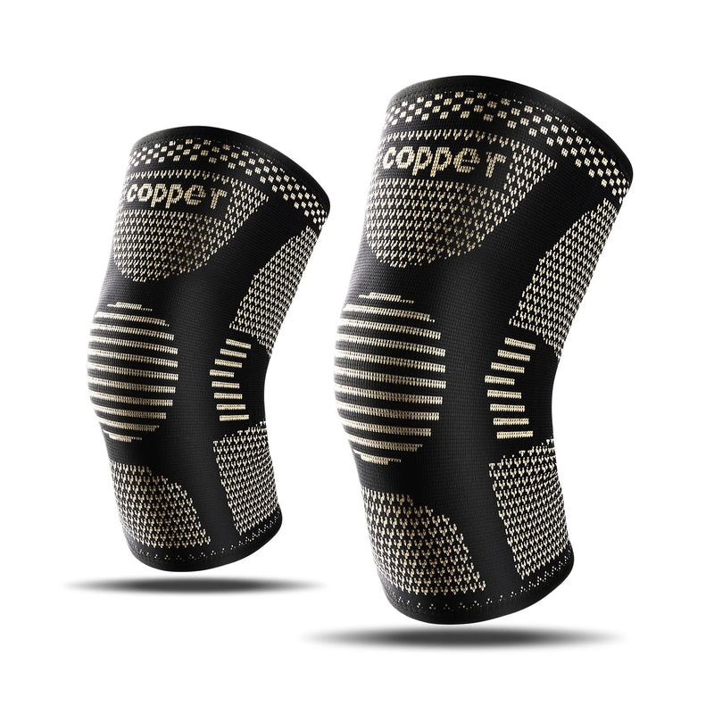 1PC Copper Knee Brace for Arthritis Pain Support-Copper Knee Sleeve for knee pain Compression sleeve for Sports,Knee Pain Relief