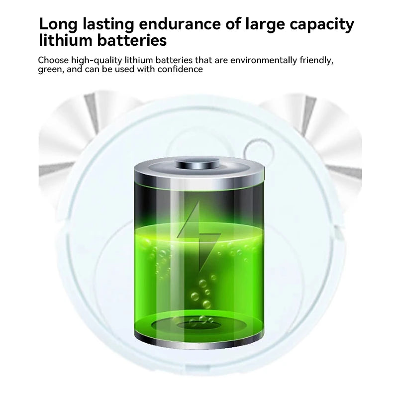 3 In 1 Automatic Electric Floor Vacuum Cleaner 1500pa USB Rechargeable Wireless Dragging Clean Sweeper For Home Office